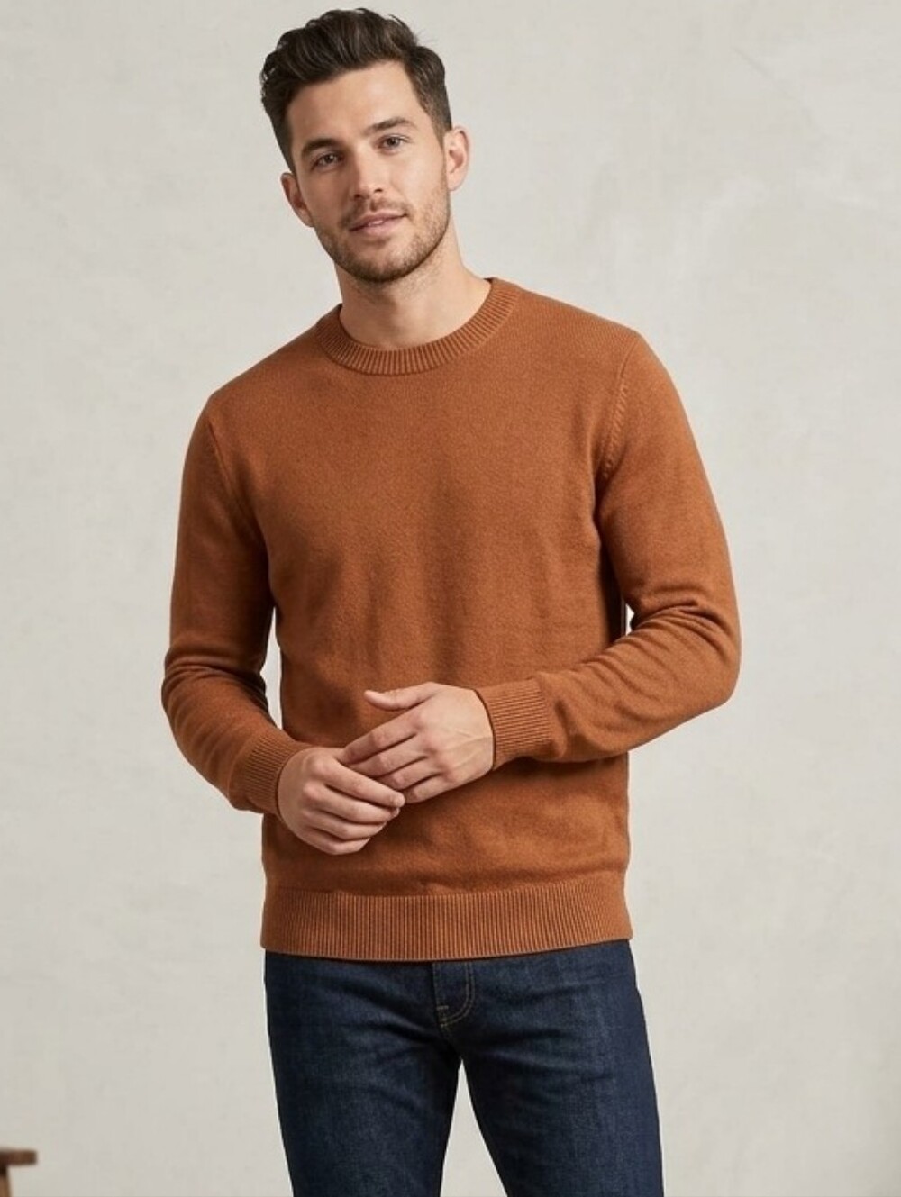 Everlane's Everyday Organic Cotton Crewneck- MED#001